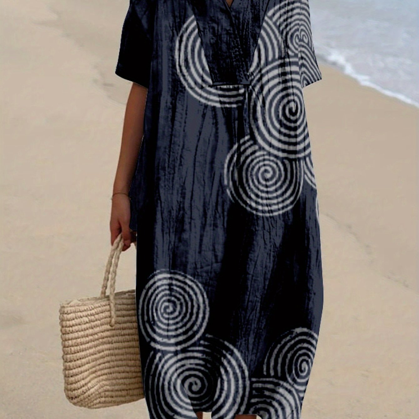 Lucía|Desenli Elbise