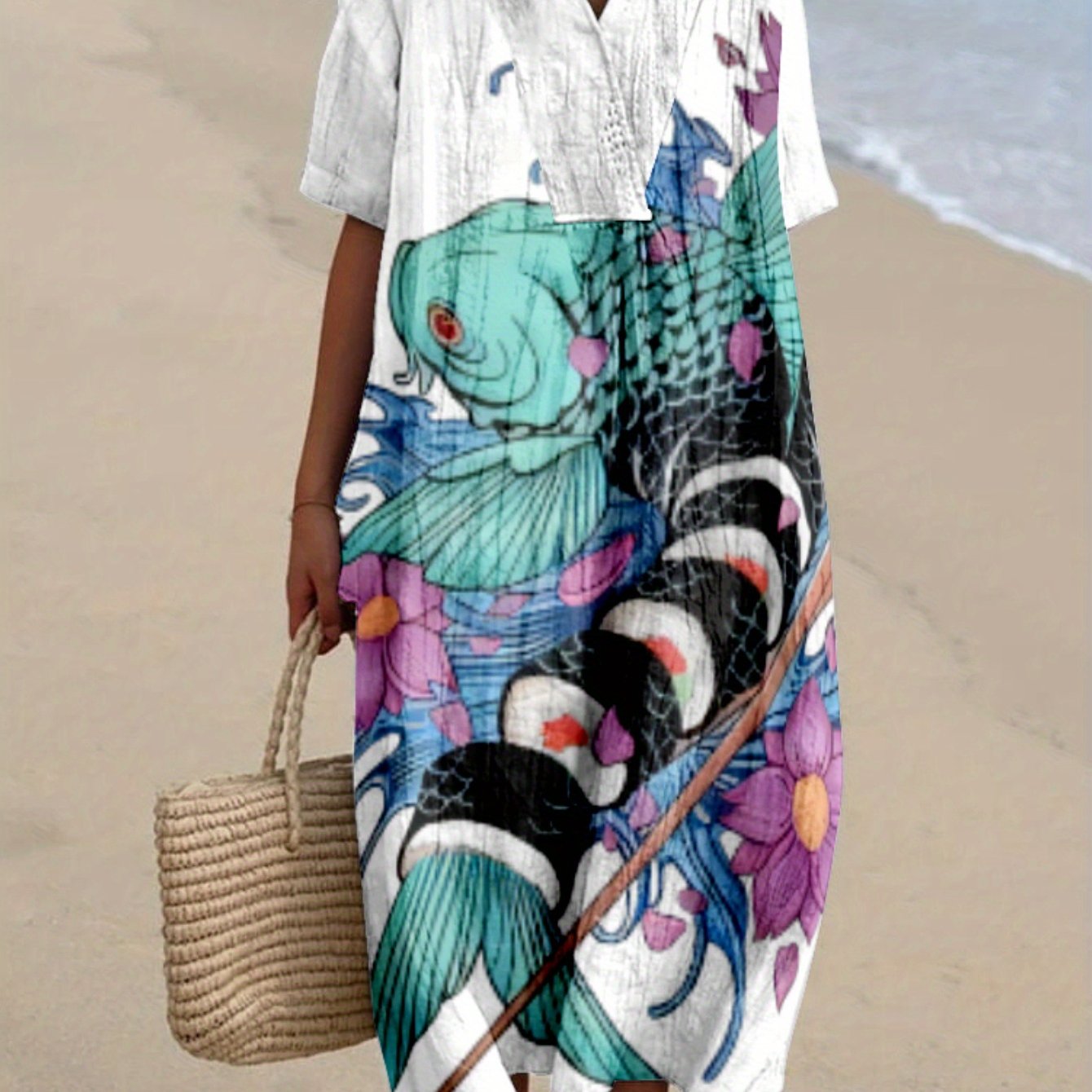 Ariadna|Desenli Elbise