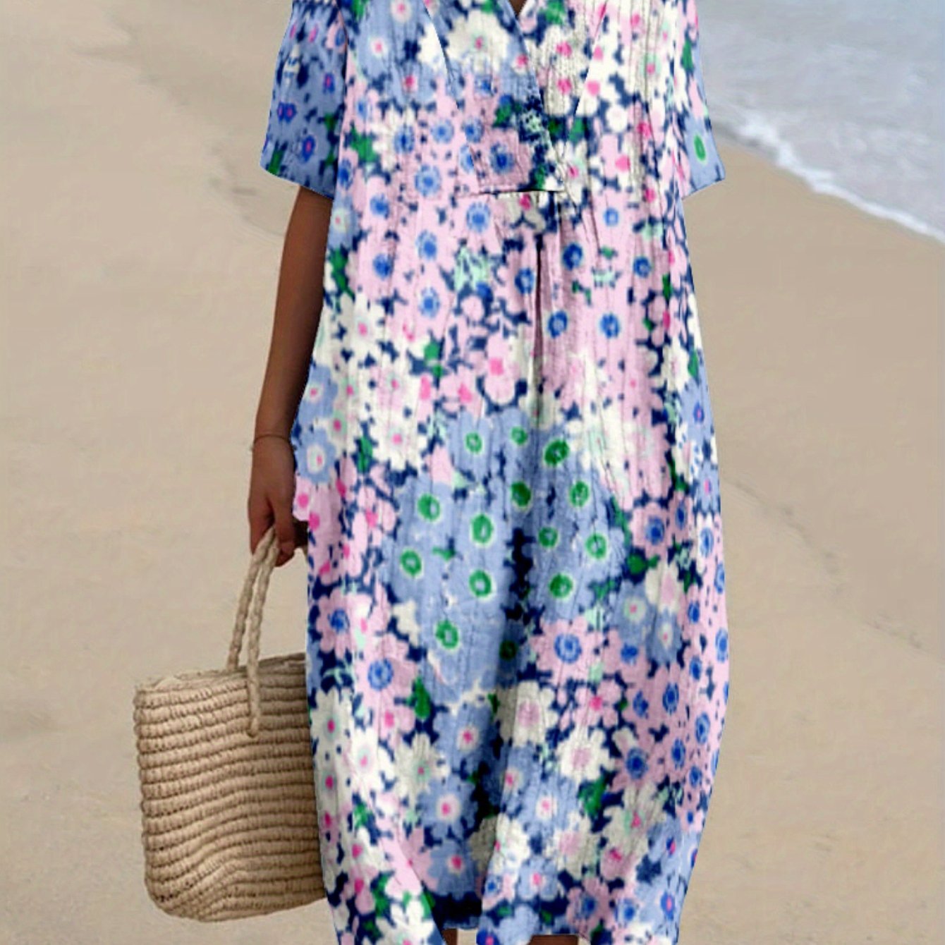 Aurora|Desenli Elbise