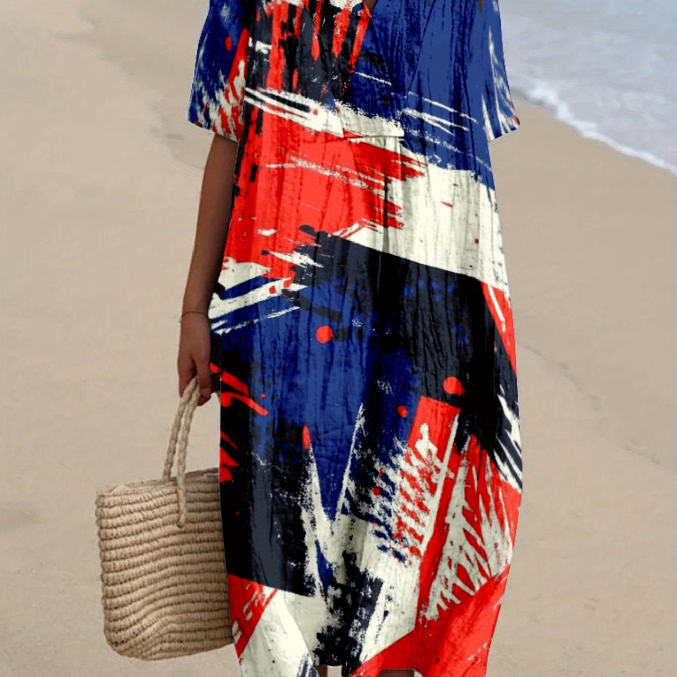 Samira|Desenli Elbise