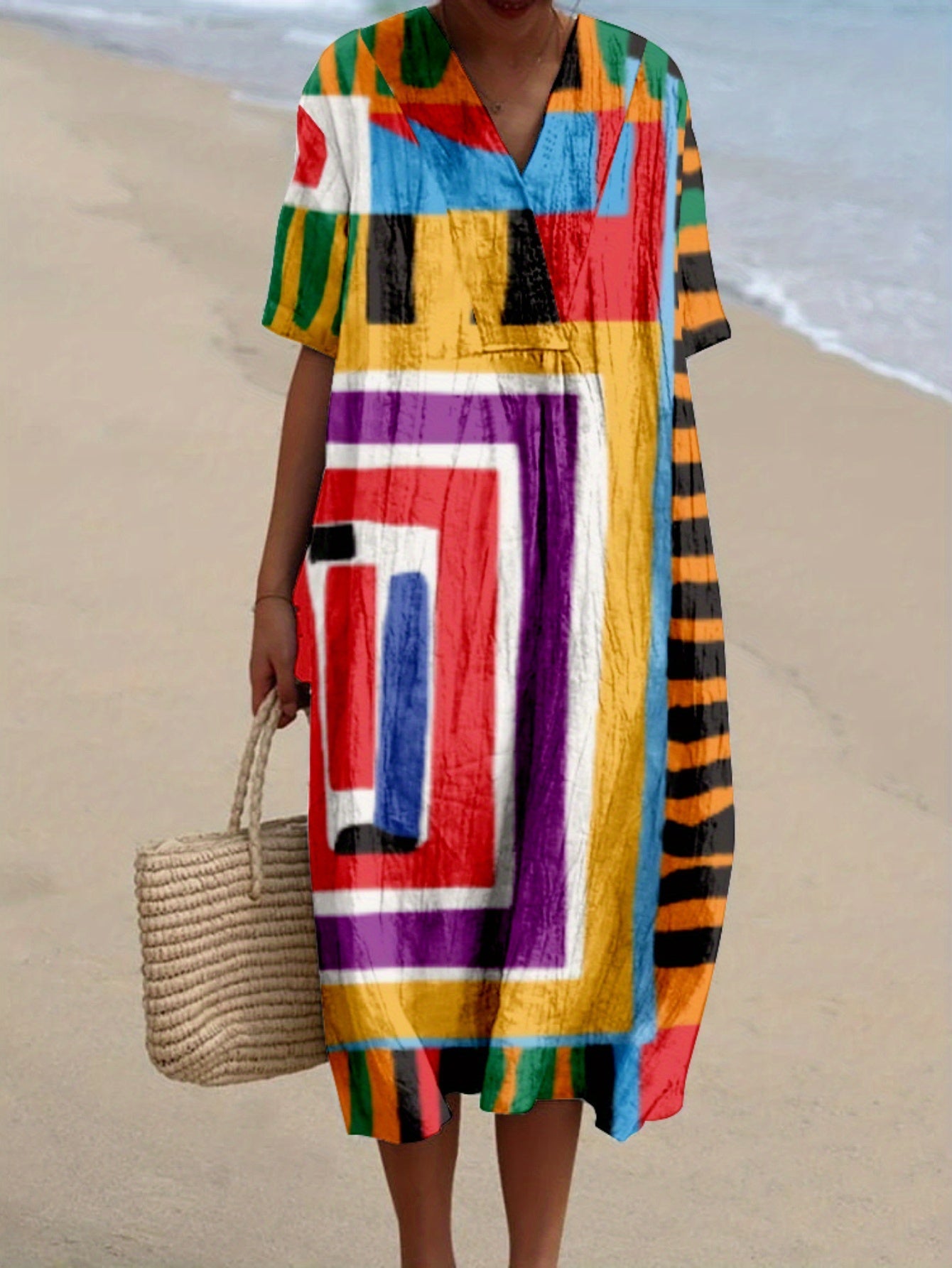 Nerea｜Desenli Elbise