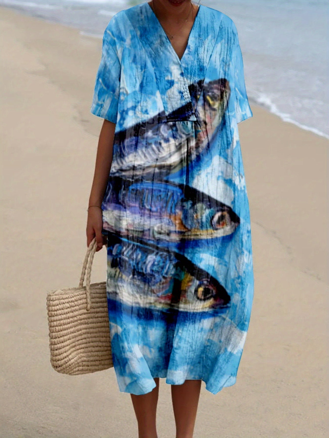 Nerea｜Desenli Elbise