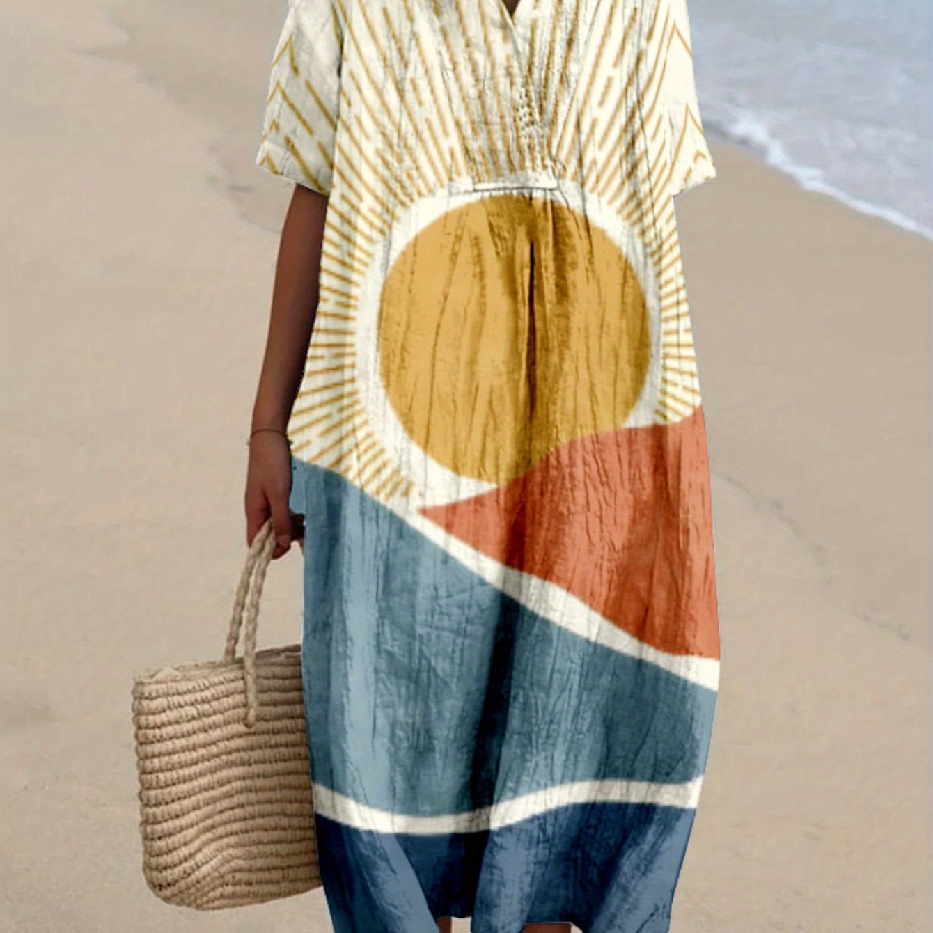 Ivette｜Desenli Elbise