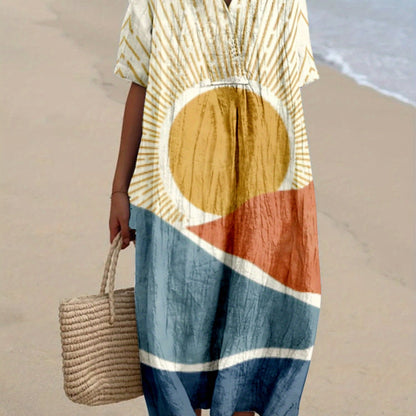 Ivette｜Desenli Elbise