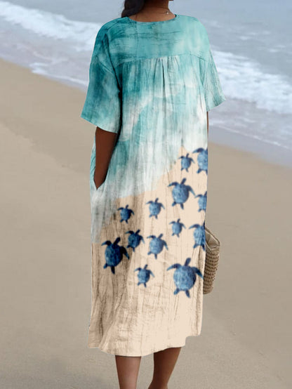 Kiara｜Desenli Elbise