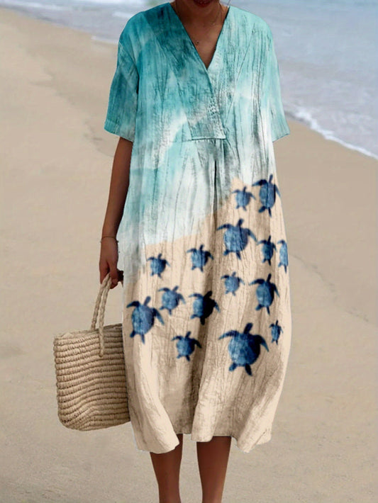 Kiara｜Desenli Elbise