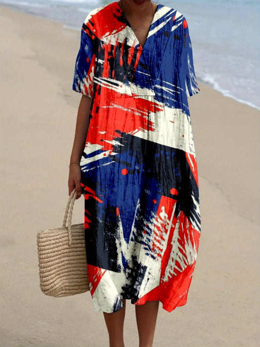 Samira｜Desenli Elbise