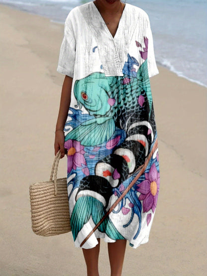 Ariadna｜Desenli Elbise