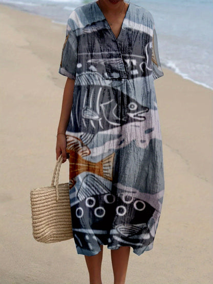 Gabriela｜Marin Desenli Elbise