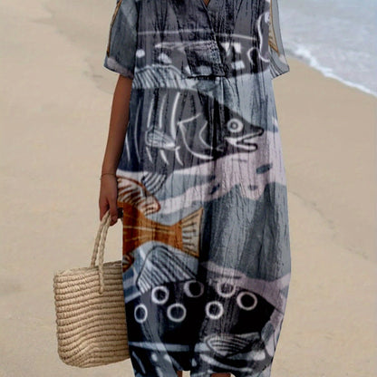 Gabriela｜Marin Desenli Elbise