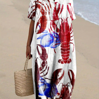 Nerea｜Desenli Elbise