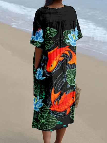 Mara｜Desenli Elbise