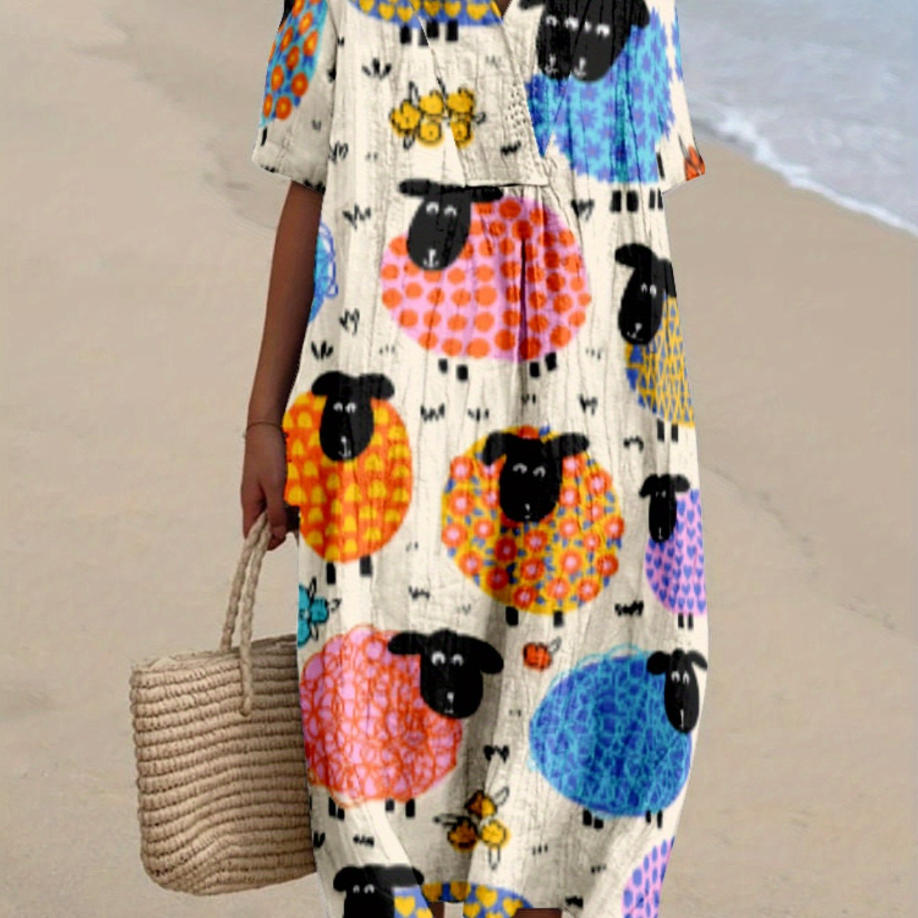 Dafne｜Desenli Elbise