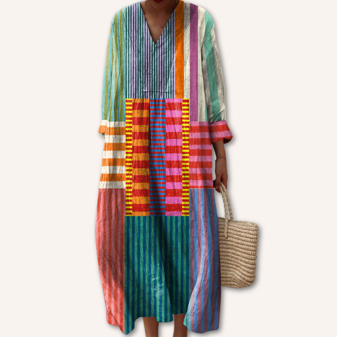 Amara｜Desenli Elbise