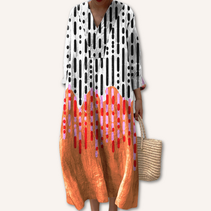 Thalía | Desenli Elbise