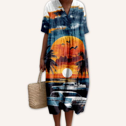 Lisa｜Desenli Elbise