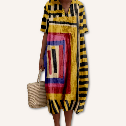 Lilibeth｜Desenli Elbise