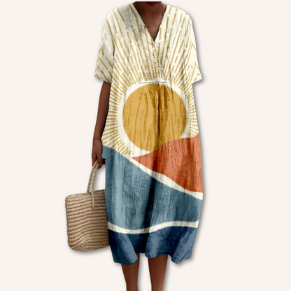 Ivette｜Desenli Elbise