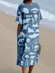 Julieta｜Desenli Elbise