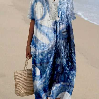 Dafne｜Desenli Elbise