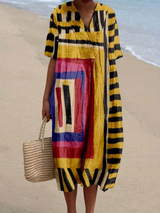 Lilibeth｜Desenli Elbise