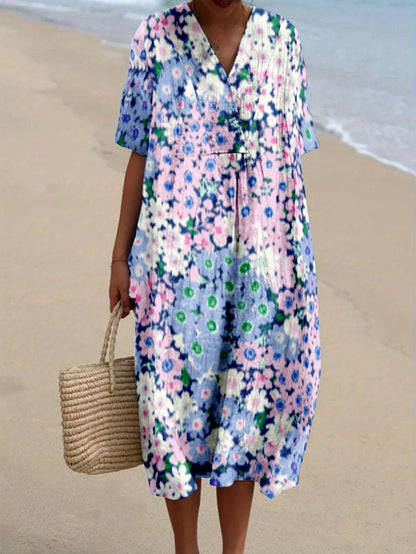 Aurora｜Desenli Elbise