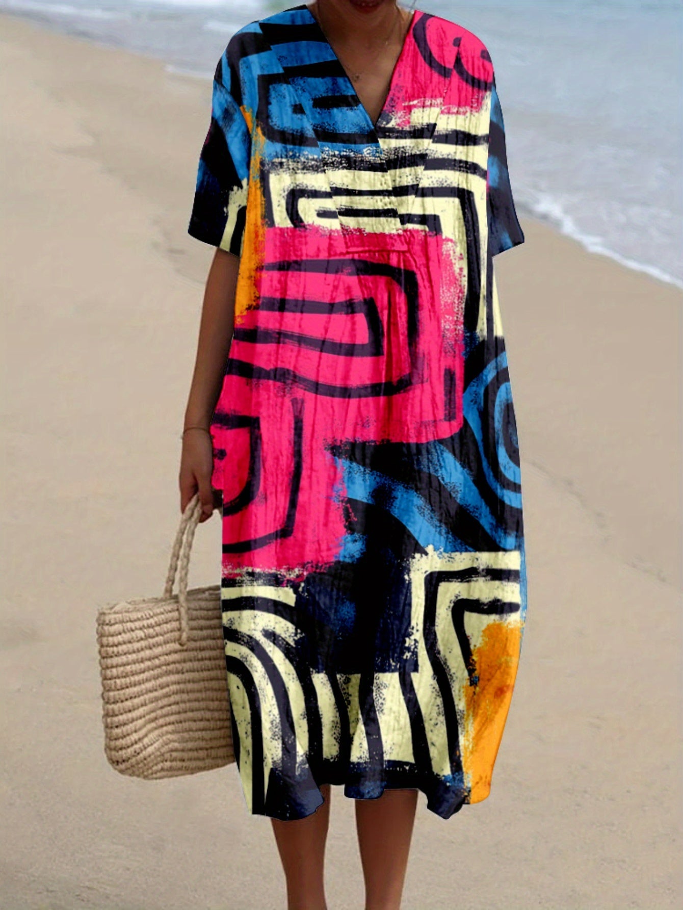 Viviana｜Desenli Elbise