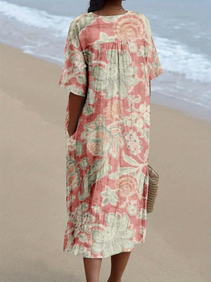 Dafne｜Desenli Elbise