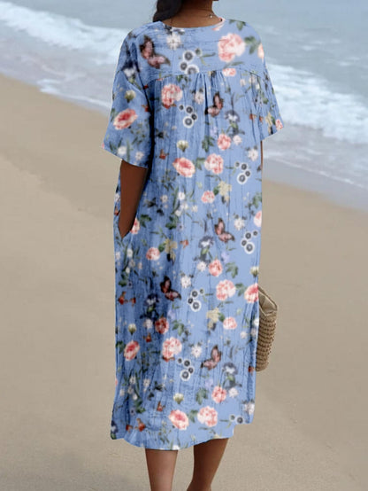 Dafne｜Desenli Elbise