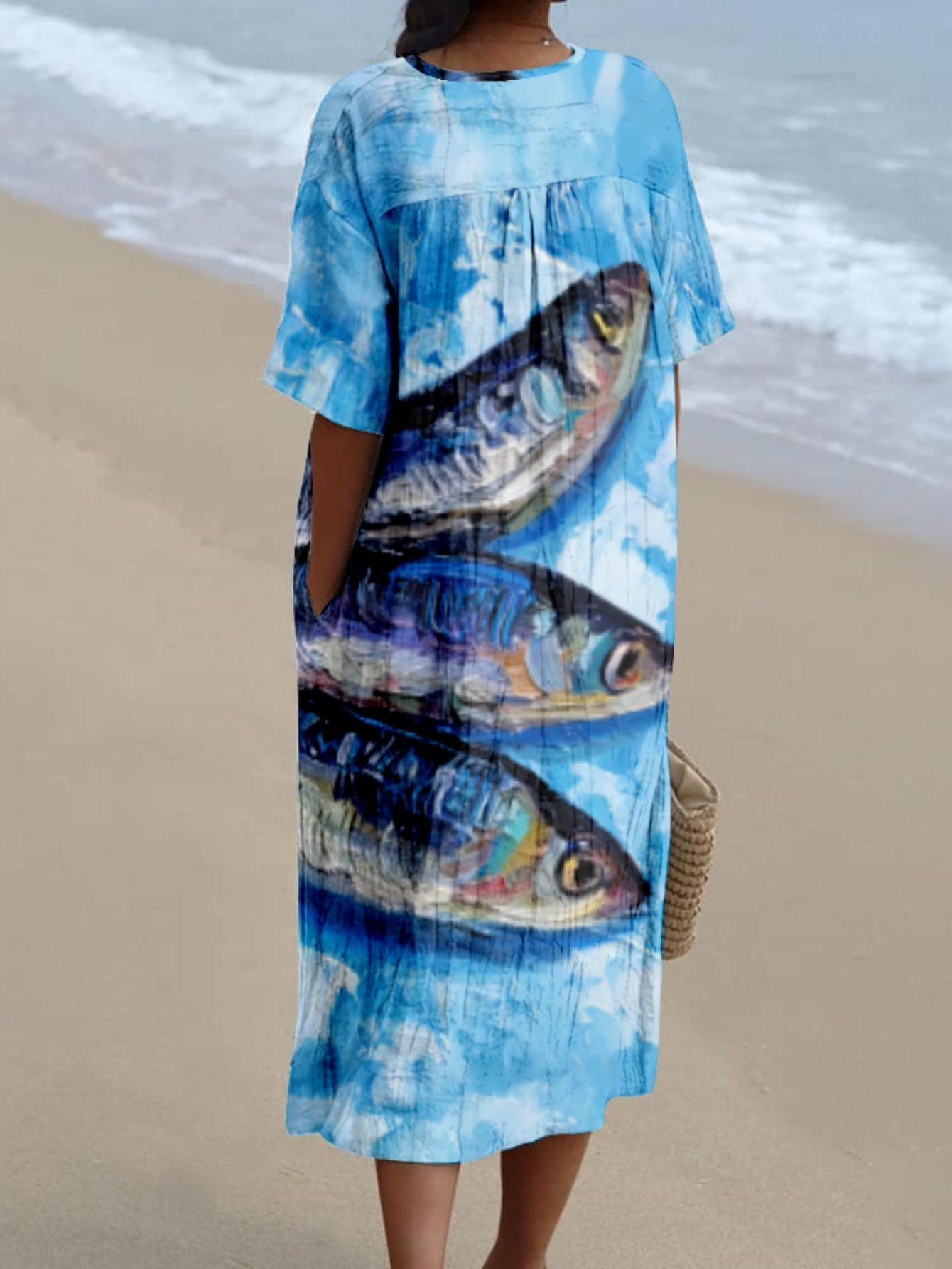 Nerea｜Desenli Elbise