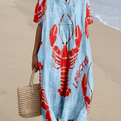 Nerea｜Desenli Elbise