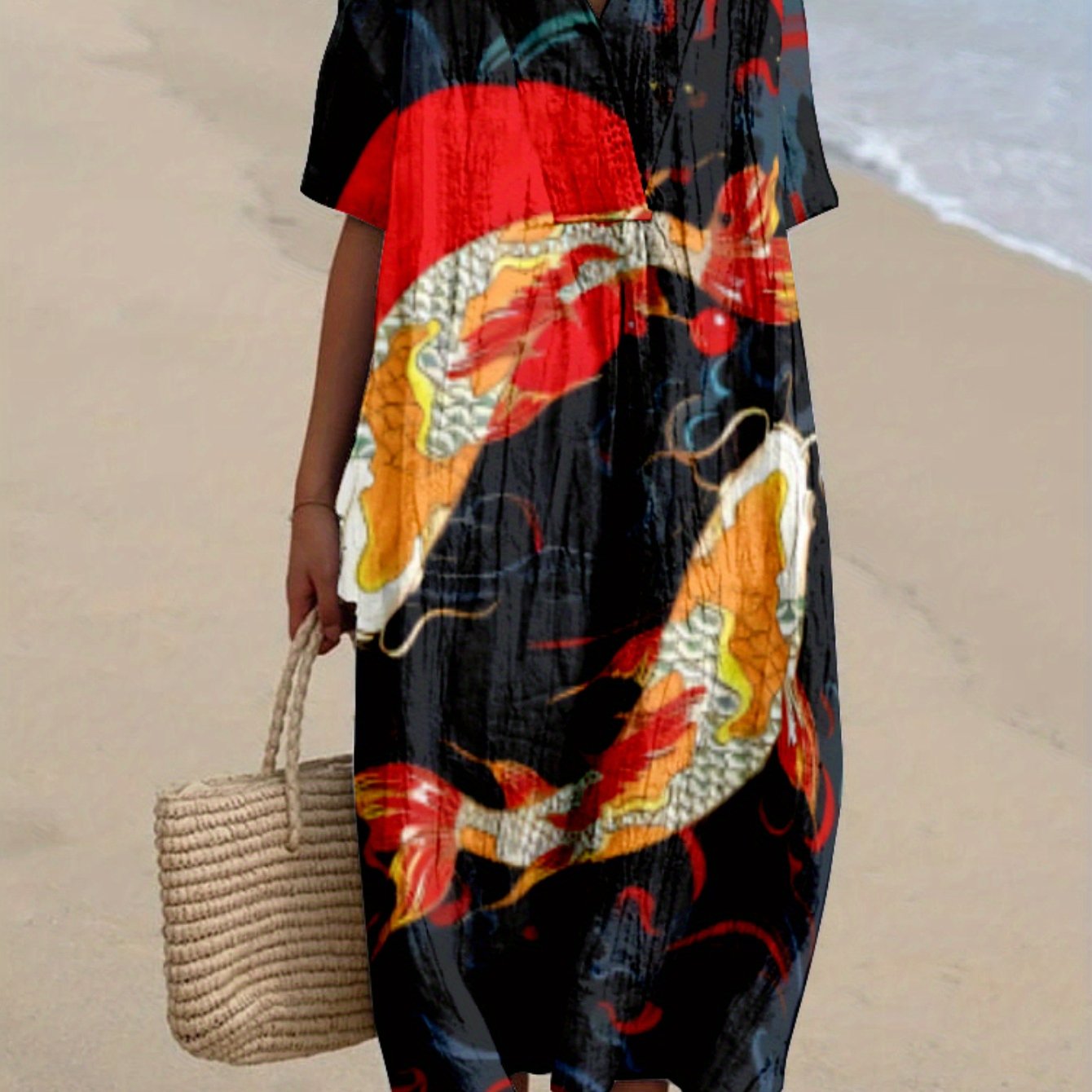 Mara｜Desenli Elbise