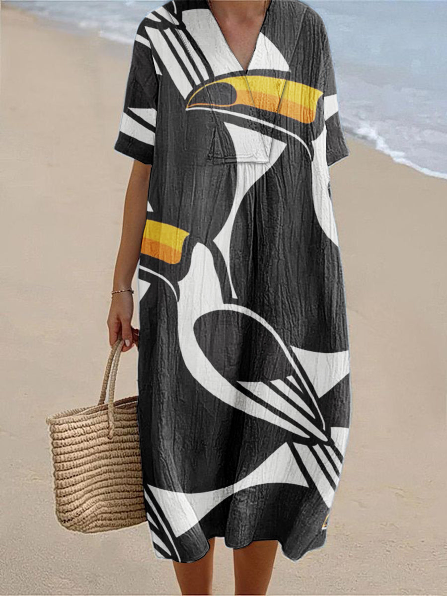 Bianca｜Desenli Elbise