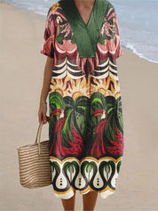 Estela｜Desenli Elbise